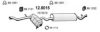 ASSO 12.8015 Middle-/End Silencer